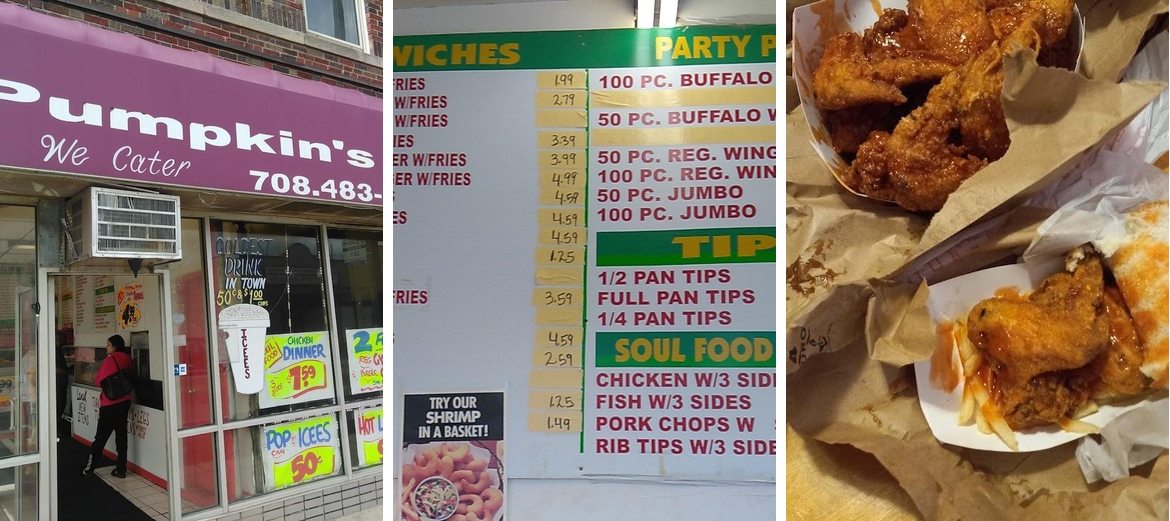 Pumpkins Place Menu