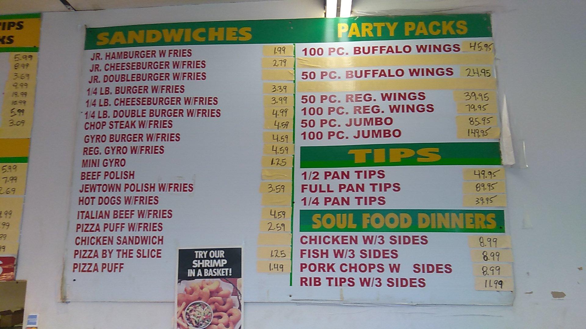 Pumpkins Place Menu image 2